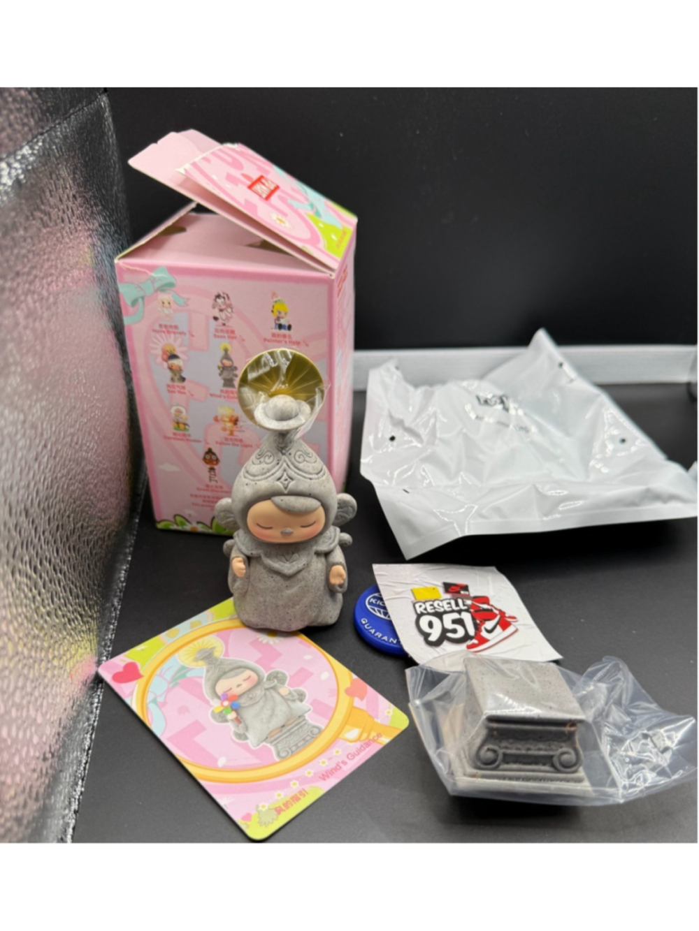 Labubu Pop Mart Finding Mokoko Wind’s Guidance Designer Collectible Figure